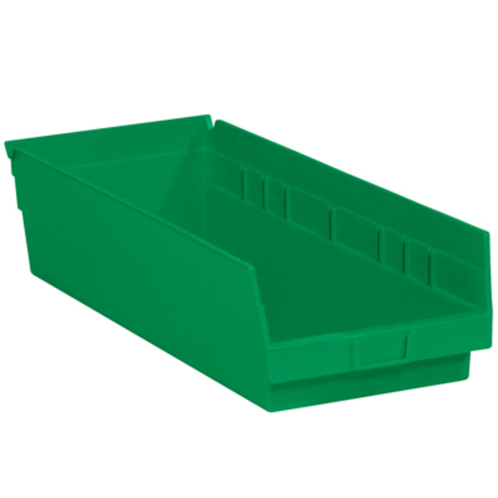 17 7/8 x 6 5/8 x 4in. Green Plastic SBB 20/CS, Height 4 in, Width 6.625 in, Bins Included (qty.) 20 Model# BINPS112G